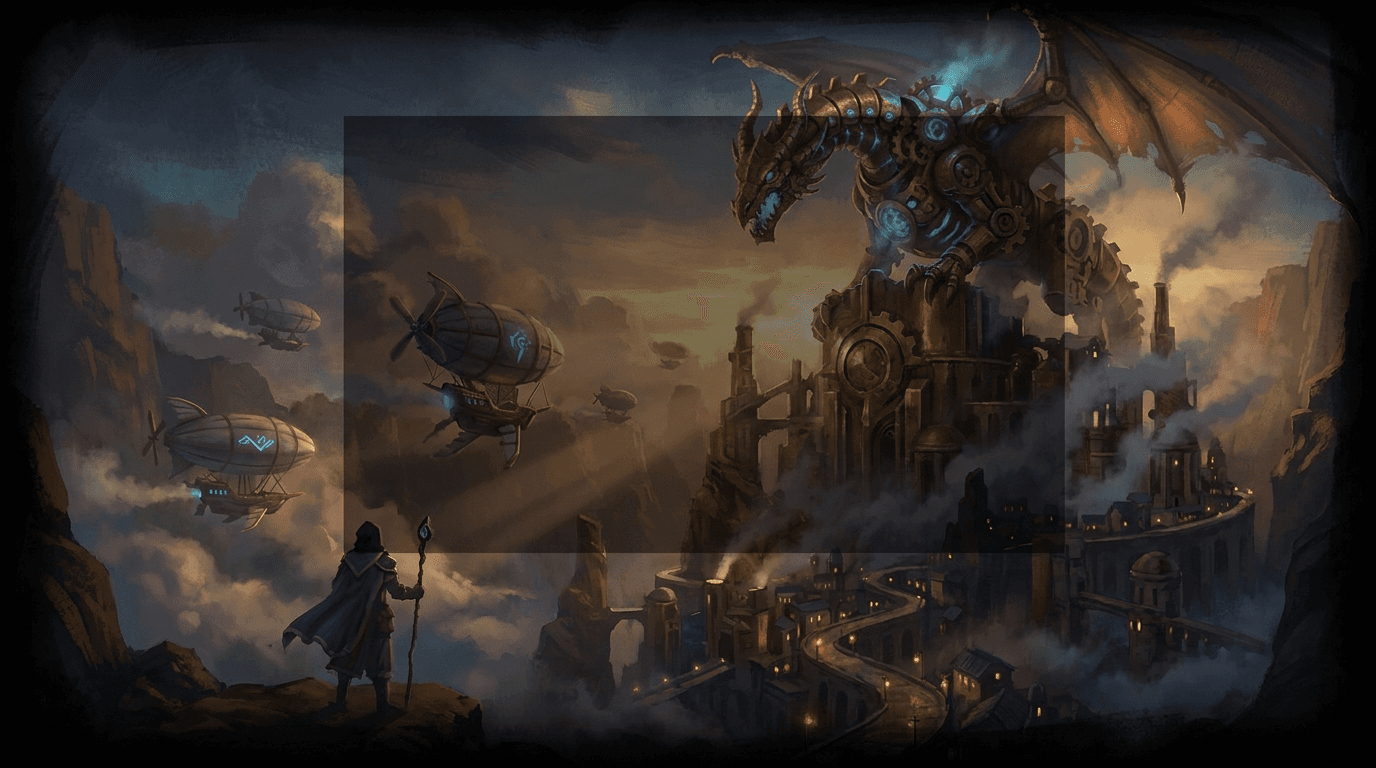 steampunk/fantasy