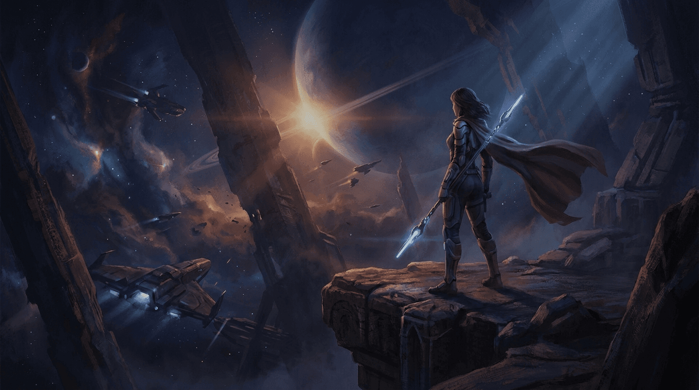 space opera female lead